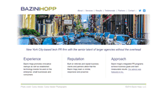 Desktop Screenshot of bazinihopp.com